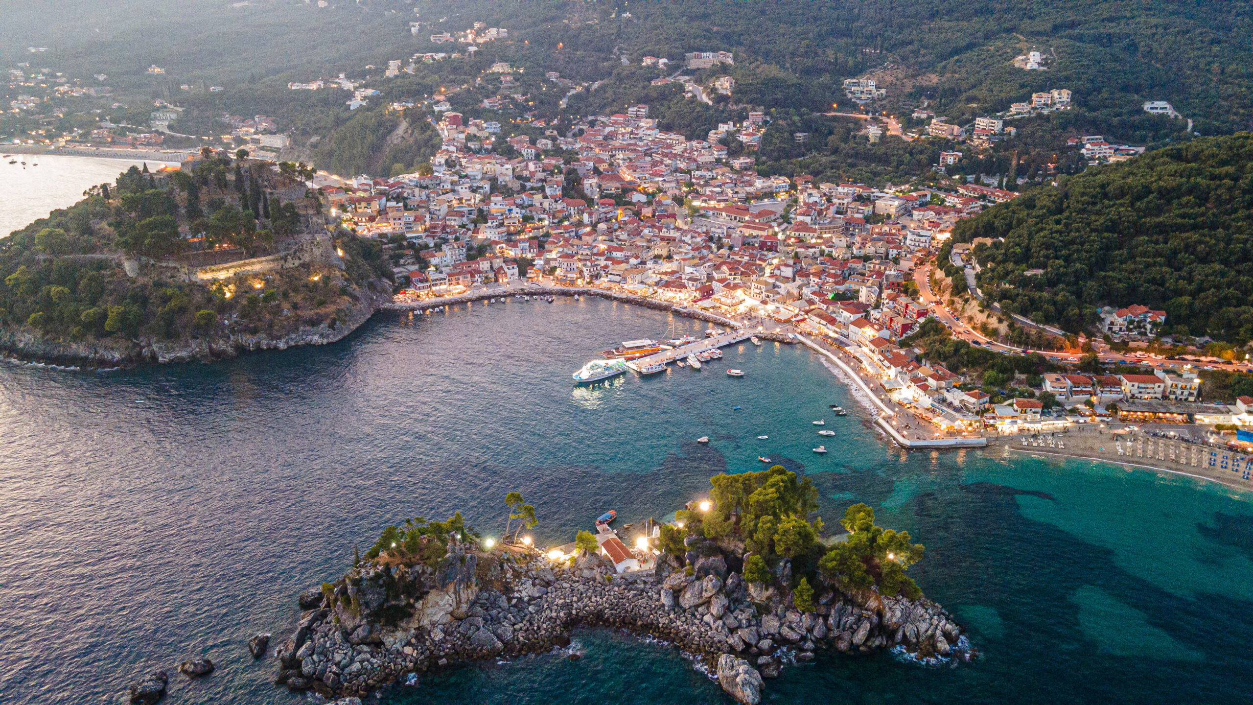 Πανοραμική άποψη της Πάργας